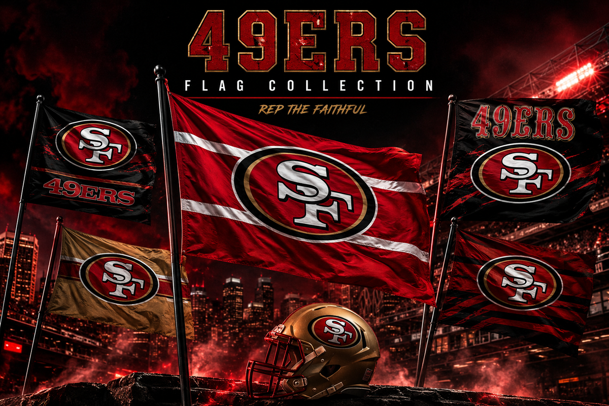 49ers Flags 3ft x 5ft