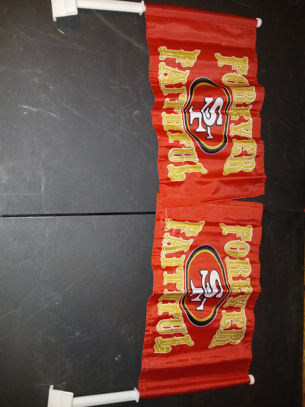 Niners Car Flag