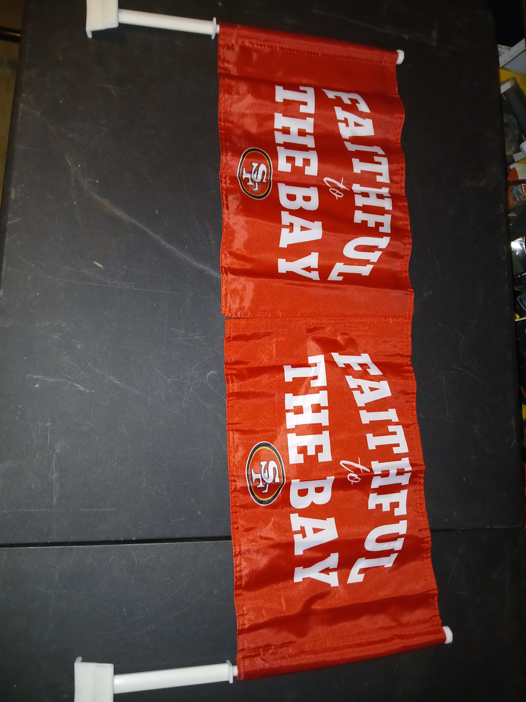 Niners Car Flag