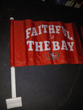 Niners Car Flag