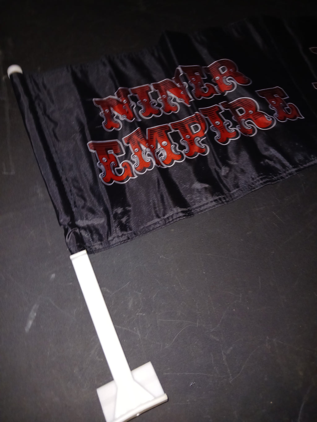 Niners Empire Car Flags