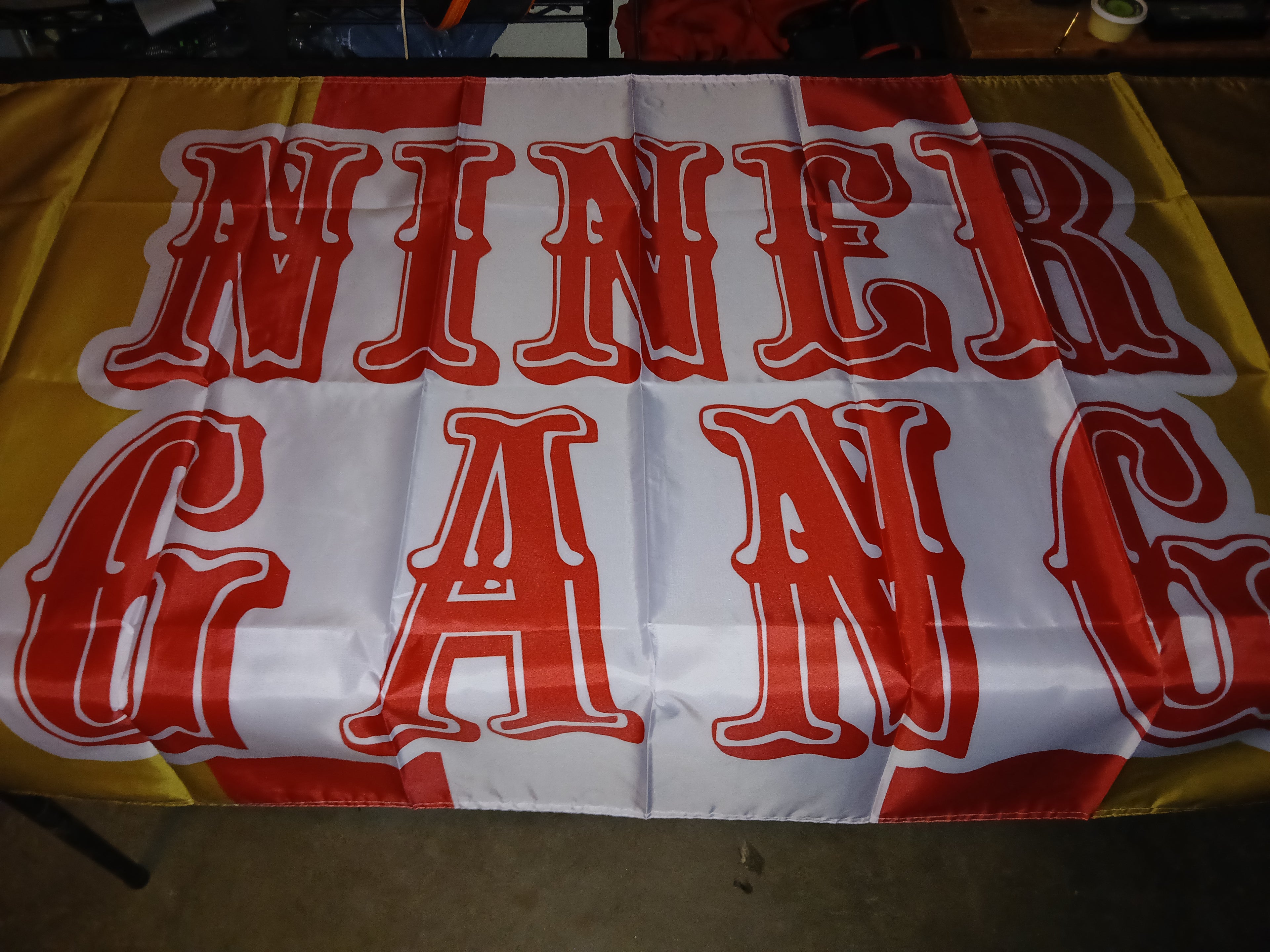 Niner Gang flag