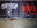 House Divided 49ers/Raiders flag