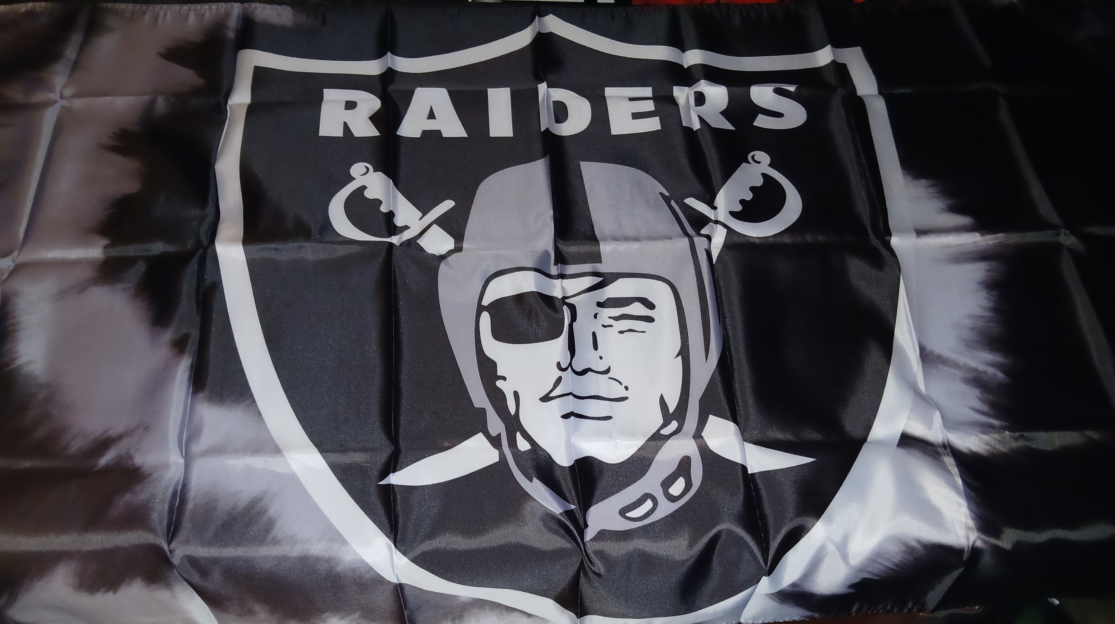 Raiders Tye Die Flag