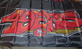 49ers Graffiti Flag