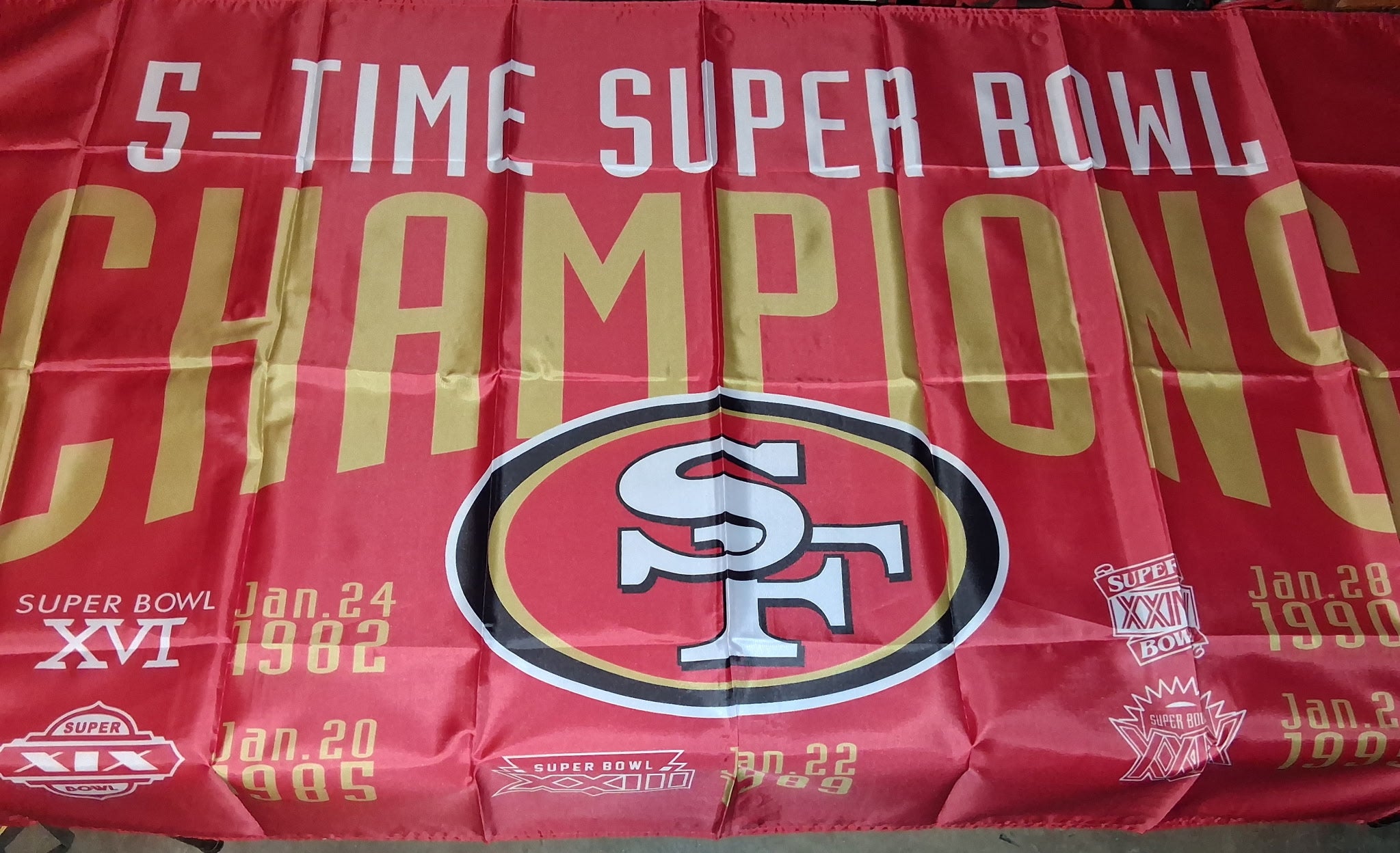 49ers Superbowl Flag