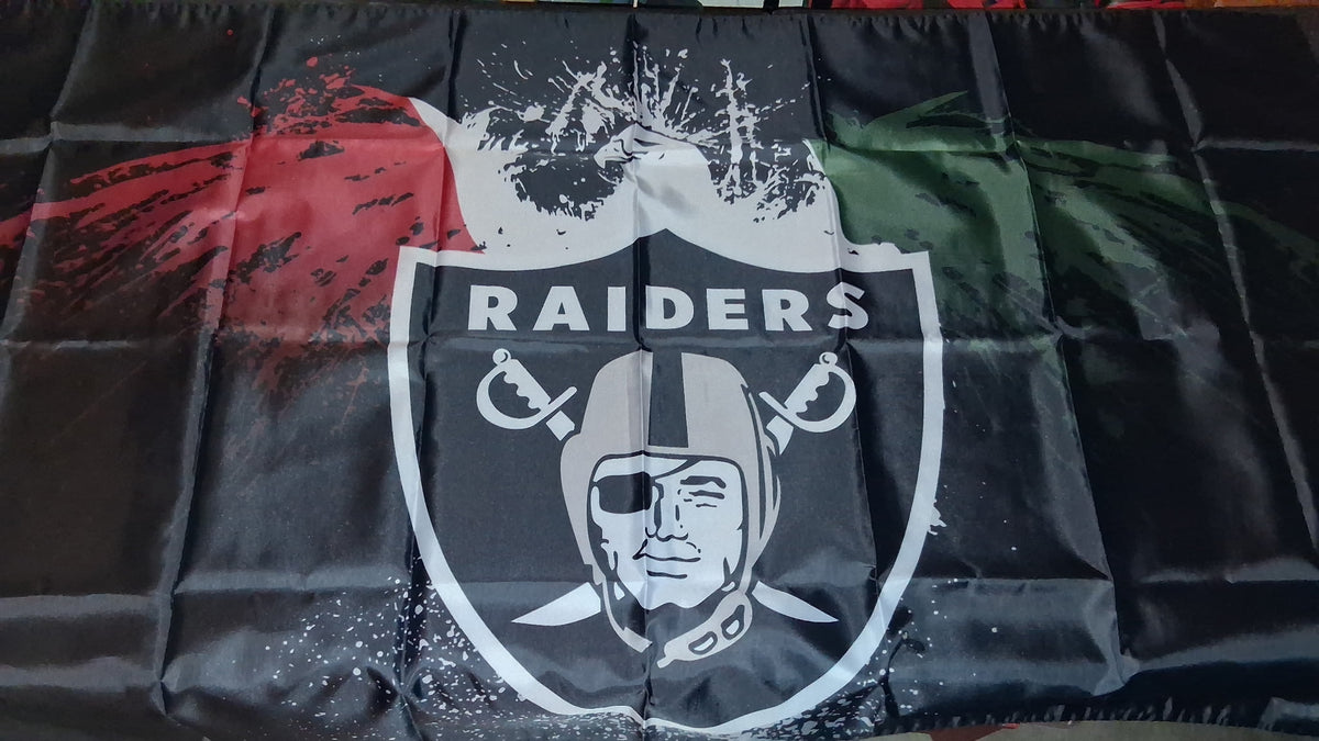 Raiders Mexico Flag