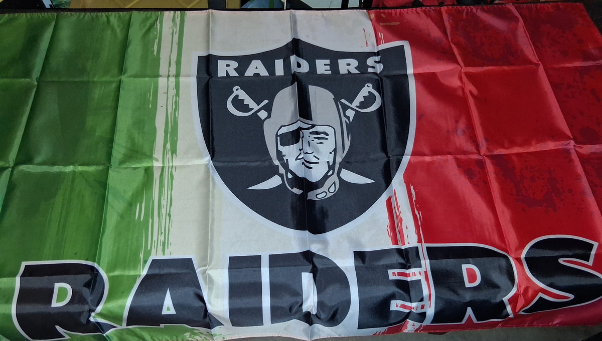 Raiders Mexico Pride Flag