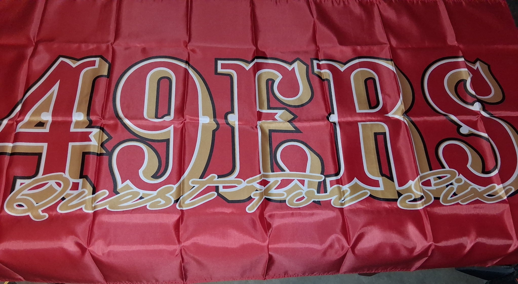 49ers Quest For Six Flag