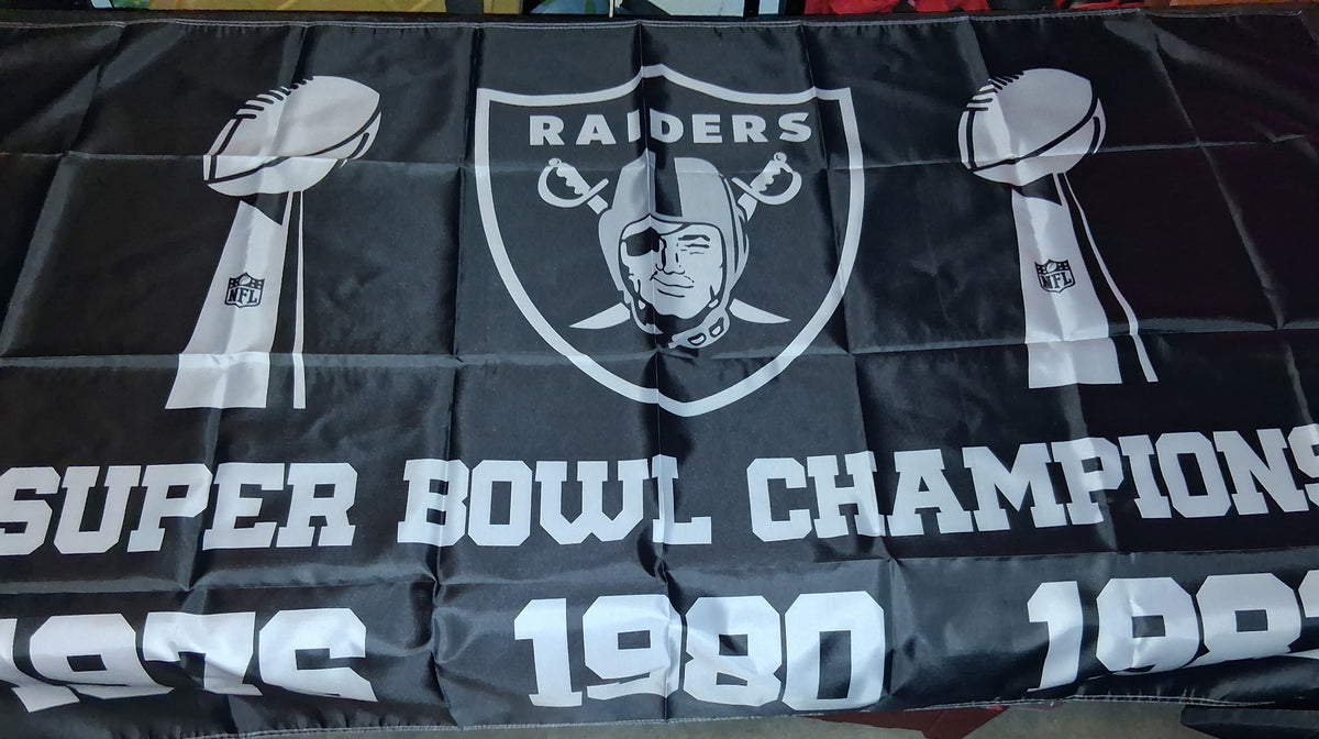 Raiders Superbowl Flag