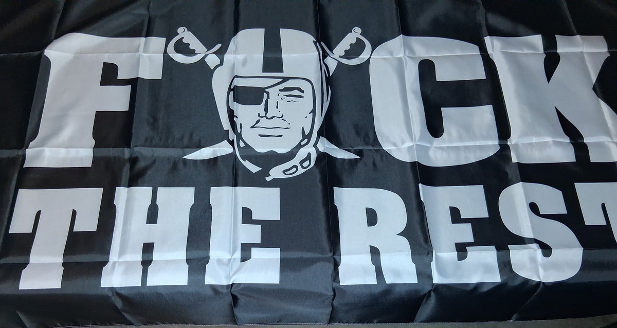 RAIDERS F THE REST FLAG