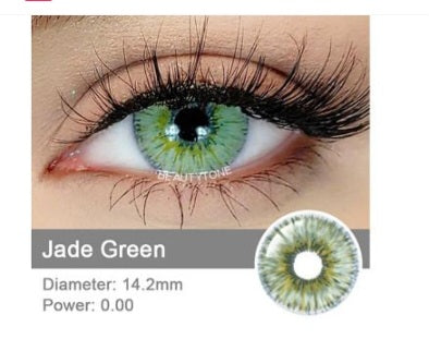 Beauty Tone Jade Green Contacts